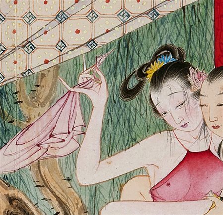 高陵县-迫于无奈胡也佛画出《金瓶梅秘戏图》，却因此成名，其绘画价值不可估量